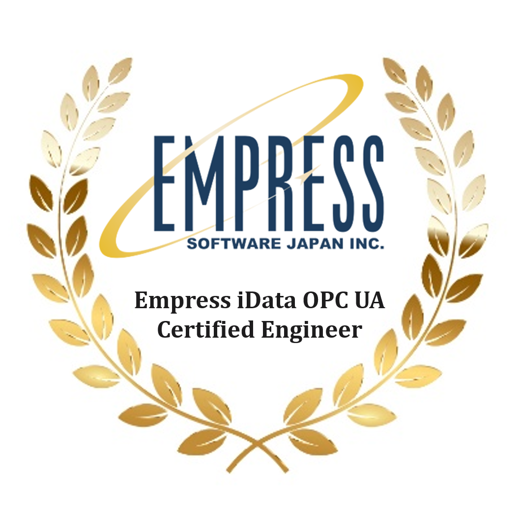 Empress iData OPC UA Certified Engineer 認定ロゴ
